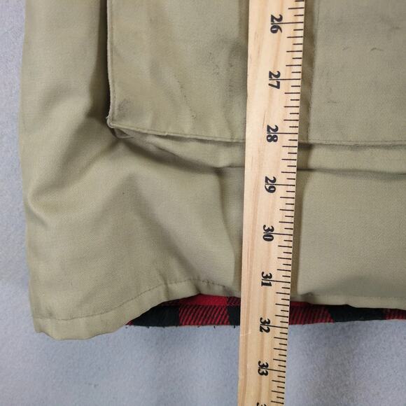 Vtg Outback Zero King Men's 46 Goose Down Canada Parka Coat Removable Liner Hood - Picture 7 of 10